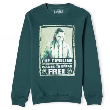 Marvel Loki Timeline Unisex Sweatshirt - Forest Green - L