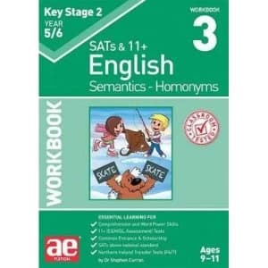 KS2 Semantics Year 5/6 Workbook 3 - Homonyms Paperback / softback 2019