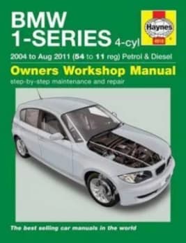 Bmw 1-Series 4-Cyl Petrol and Diesel 04-11 Owners Workshop Manual by Haynes Publishing Book