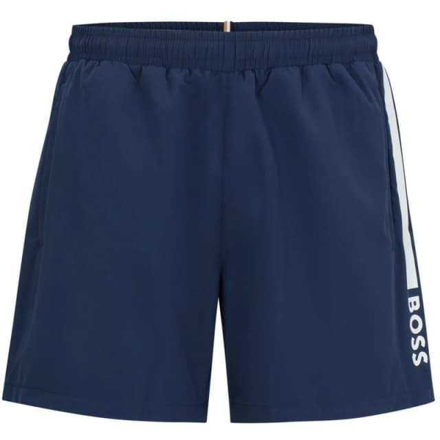 Boss Dolphin Swim Shorts Mens - Blue Blue L