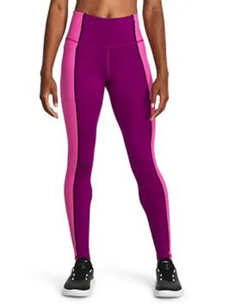 Under Armour Training Coldgear Armour Leggings - Purple