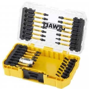 DEWALT 29 Piece FlexTorq Impact Screwdriver Bit Set in ToughCase