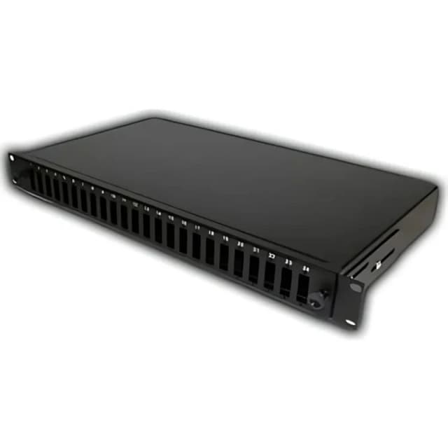 FDL EMPTY 48 PORT (96 FIBRE) DUPLEX LC PATCH PANEL (24xSC)