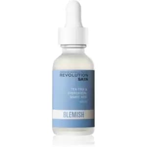 Revolution Skincare Blemish Tea Tree & Hydroxycinnamic Acid Redness Relief Soothing Serum For Oily And Problematic Skin 30ml
