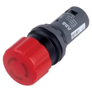 ABB 1SFA619500R1071 Stop Switch Twist to Reset Red 30mm Mushroom Head