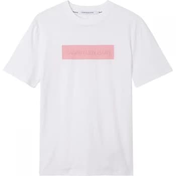 Calvin Klein Jeans Hero Logo T Shirt - Bright WHT YAF