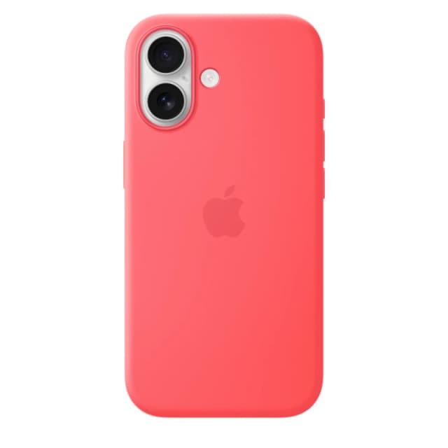Apple Apple iPhone 17 Silicone Case with MagSafe - Bright Guava MHVQ4ZM/A