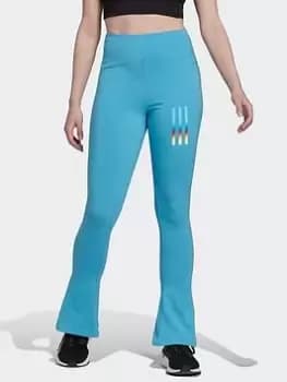 adidas Mission Victory High-waist Leggings, Blue, Size S, Women