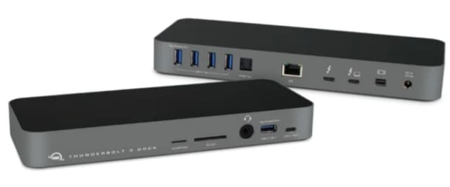 OWC OWCTB3DK14PSGG laptop dock/port replicator Wired Thunderbolt 3 Gre