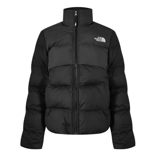 The North Face Womens Saikuru Water and Wind Resistant Oversized Fit Short Puffer Jacket JK3 Black female 16 (XL)
