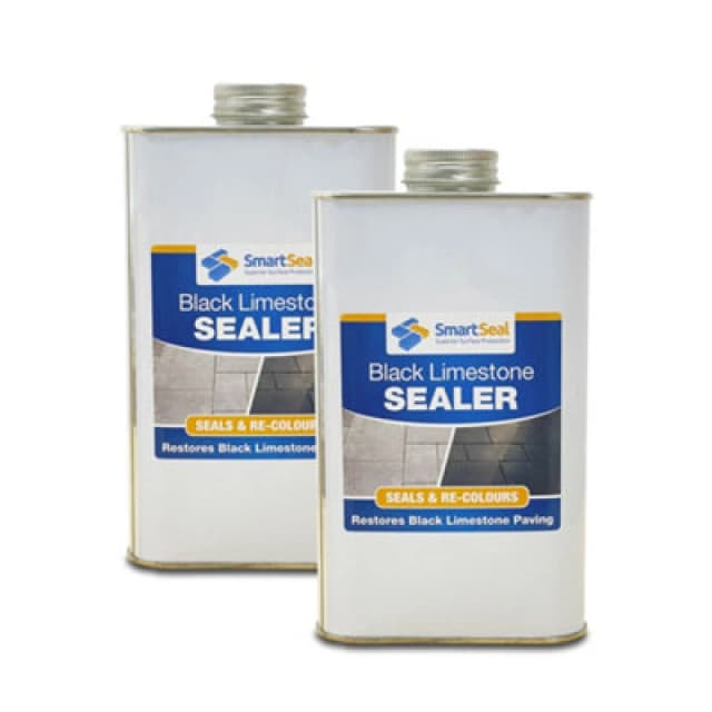 Smartseal Limestone Sealer Black, Limestone & Slate Sealer, 2 X 1L, Black 5.061E+12