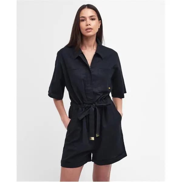 Barbour International Rosell Playsuit - Black 8