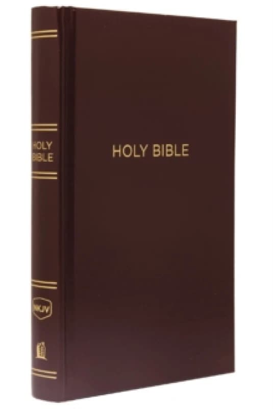 NKJV, Pew Bible, Hardcover, Burgundy, Red Letter, Comfort Print : Holy Bible, New King James Version Hardback
