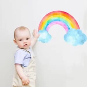 EZO049 Multicolor Decorative Wall Sticker