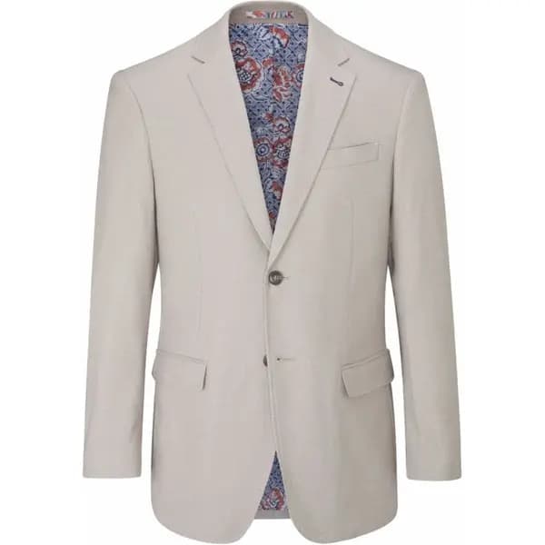 Skopes Mens Big Size Stretch Single Breasted Sports Jacket With Side V