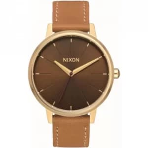 Mens Nixon The Kensington Leather Watch