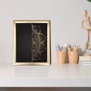 ACT-005 Multicolor Decorative Framed MDF Painting