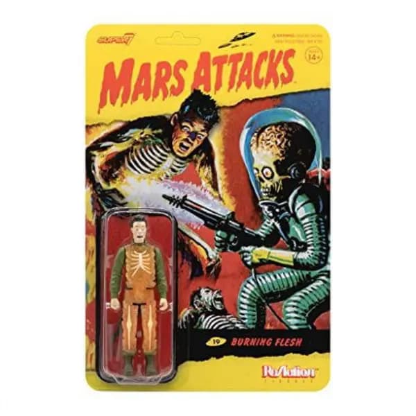 Mars Attacks ReAction Action Figure Burning Flesh 10 cm