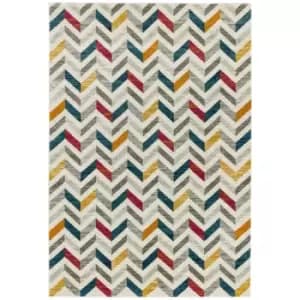 Asiatic Carpets Colt Machine Woven Rug Chevron Multi - 120 x 170cm