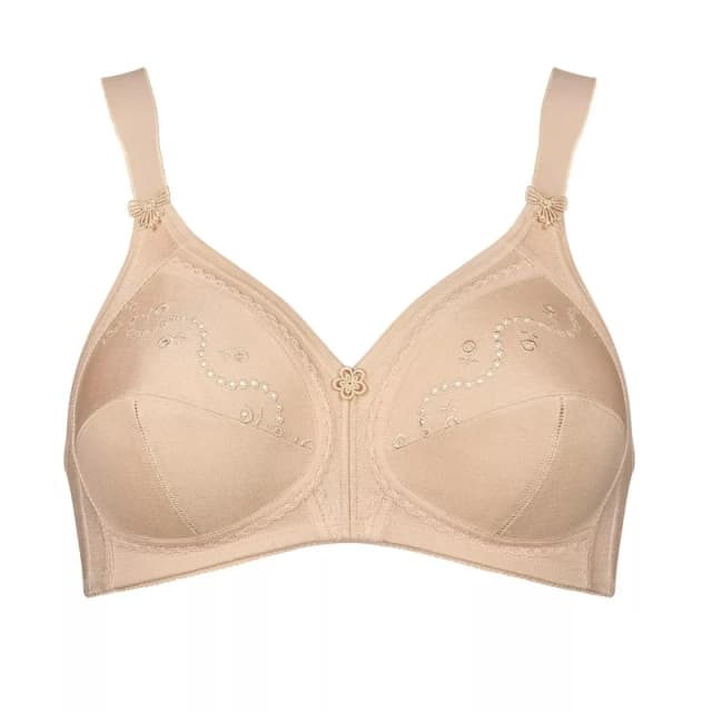 Triumph Womens cotton bra Triumph Doreen Beige Female 100C
