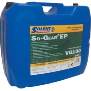 Solent Lubricants Plus 20LTR So-Gear Plus EP High Performance Gear Oil