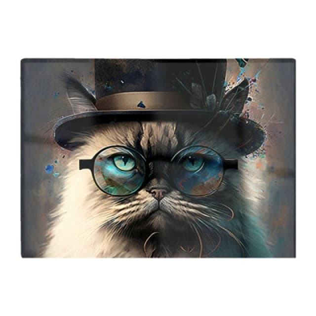 Warren Reed Designer Birman Cat Face Splashart Chopping Board