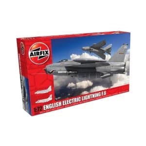 English Electric Lightning F6 Series 5 1:72 Air Fix Model Kit