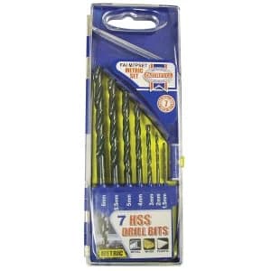 Faithfull HSS Drill Bit Set of 7 - 1.5 - 6.0mm