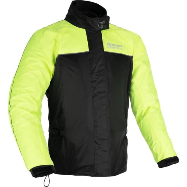 Oxford Rainseal Motorcycle Over Jacket L Black Fluo Black Fluo