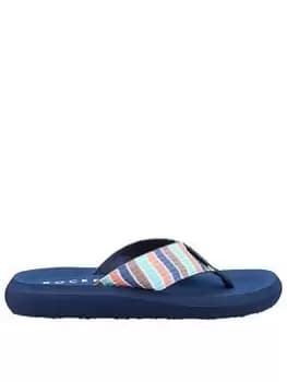 Rocket Dog Spotlight Flip Flops, Navy, Size 5, Women