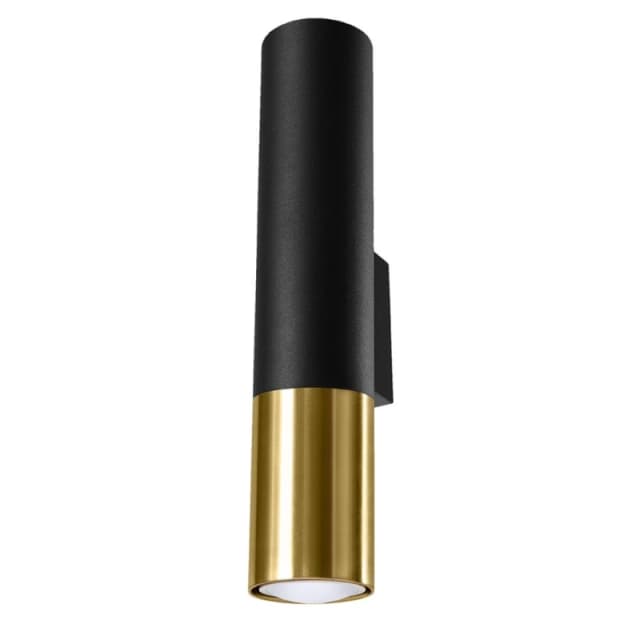 Sollux Lighting Modern Steel Wall Lamp - Sleek Design - High Quality - GU10 - Lighting Fixture