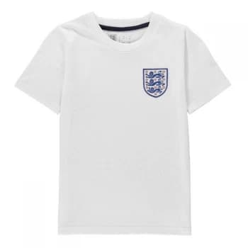 FA England Small Crest T Shirt Infants - White