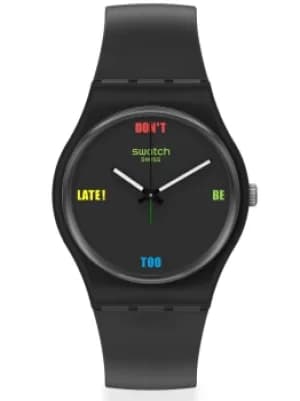 Swatch Mens Db2L Strap Watch SO28B102