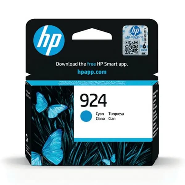 HP 924 Ink Cartridge Cyan 4K0U3NE 4K0U3NE