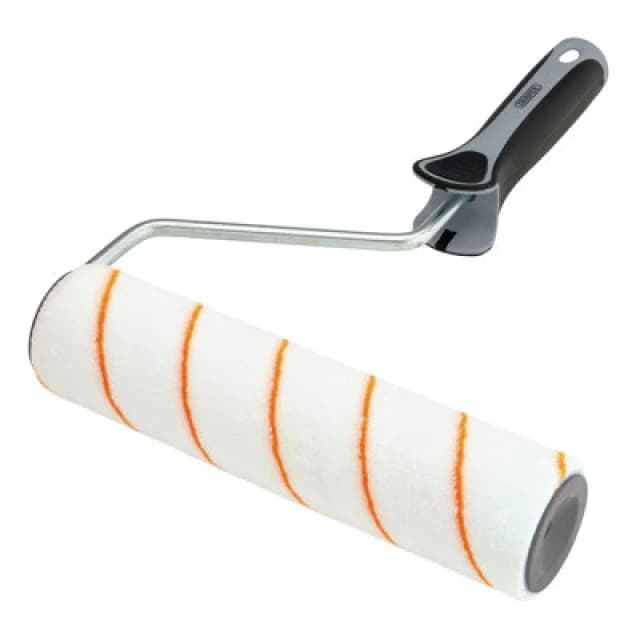 Draper Short Pile Polyester Paint Roller with Soft Grip Handle ROLL-9PS Width: 230mm