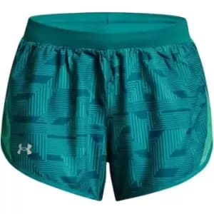 Under Armour Fly By Shorts Ladies - Green