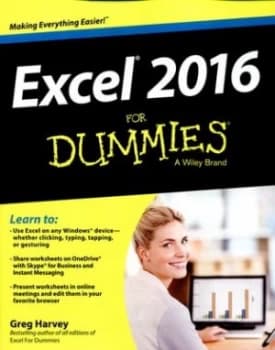 Excel 2016 for Dummies by Greg Harvey Paperback