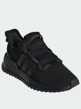 adidas Originals U_Path Junior Trainers - Black, Size 4