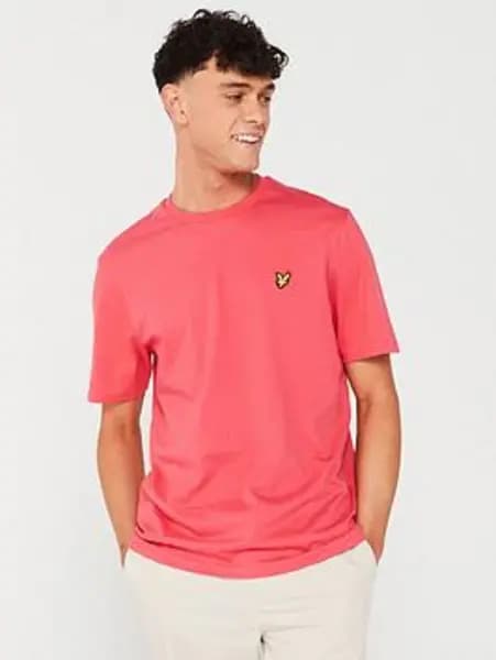 Lyle & Scott Electric Pink Plain T-Shirt