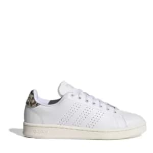 adidas Advantage Camo Trainers Mens - White
