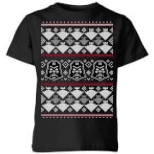 Star Wars Imperial Darth Vader Kids Christmas T-Shirt - Black - 11-12 Years