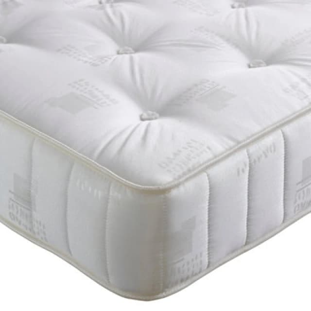 Bedmaster Bedmaster Promo Coil Spring Mattress in White Size: Double White Double Unisex 0764283933256