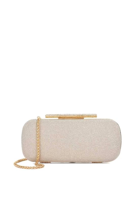 Dune London Womens 'Body' Clutch in Gold Gold Female One Size