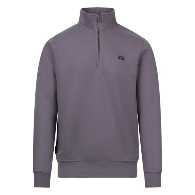 Trespass Trespass Men Shannonton Sweatshirt in Mid Grey Size: X-Large Mid Grey XL Male 5063806403579