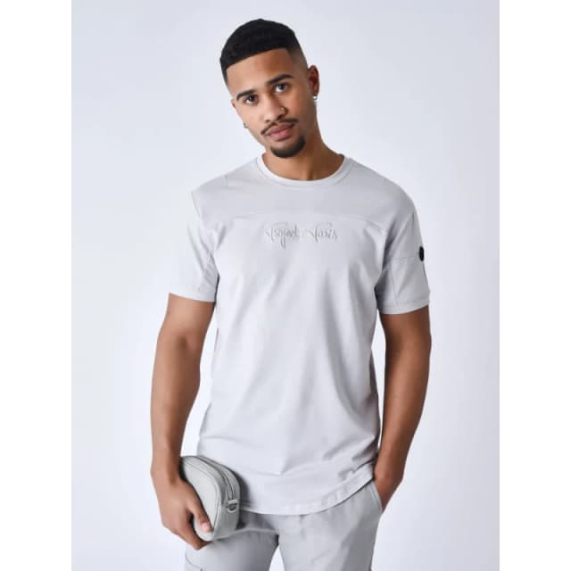 Project X Paris Technical T-Shirt with cut-outs Project X Paris Gris Male XS
