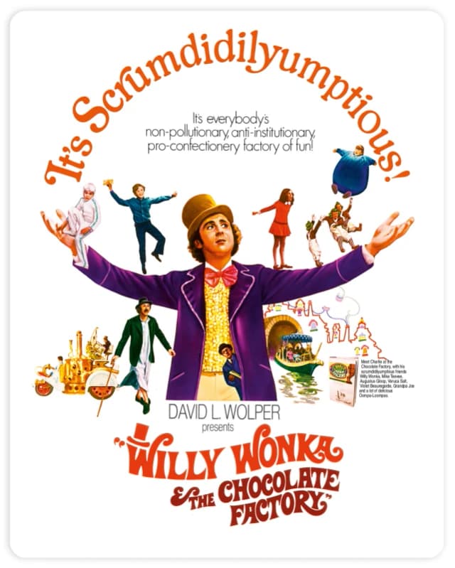 Willy Wonka & the Chocolate Factory Bluray 5051892244343
