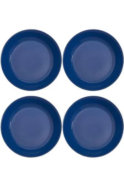 Sur La Table Colour Me Happy Set of 4 Pasta Bowl 23cm Blue Blue