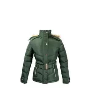 Coldstream Womens/Ladies Cornhill Quilted Coat (L) (Fern)