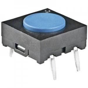 NKK Switches JB15HAP Pushbutton 24 Vdc 0.05 A 1 x OffOn momentary