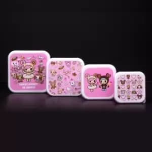 Thumbs Up Tokidoki Set of 4 Snack Lunch Boxes